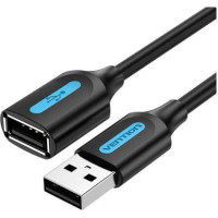 Vention CABLE USB2.0 MALE TO FEMALE/2M BLACK CBIBH VENTION