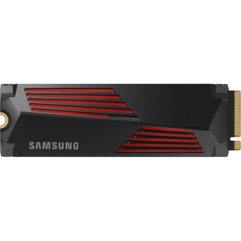 Samsung SSD|SAMSUNG|990 PRO with Heatsink|2TB|M.2|PCIE|NVMe|MLC|Write speed 6900 MBytes/sec|Read speed 7450 MBytes/sec|2.3mm|TBW 1200 TB|MTBF 1500000 hours|MZ-V9P2T0GW