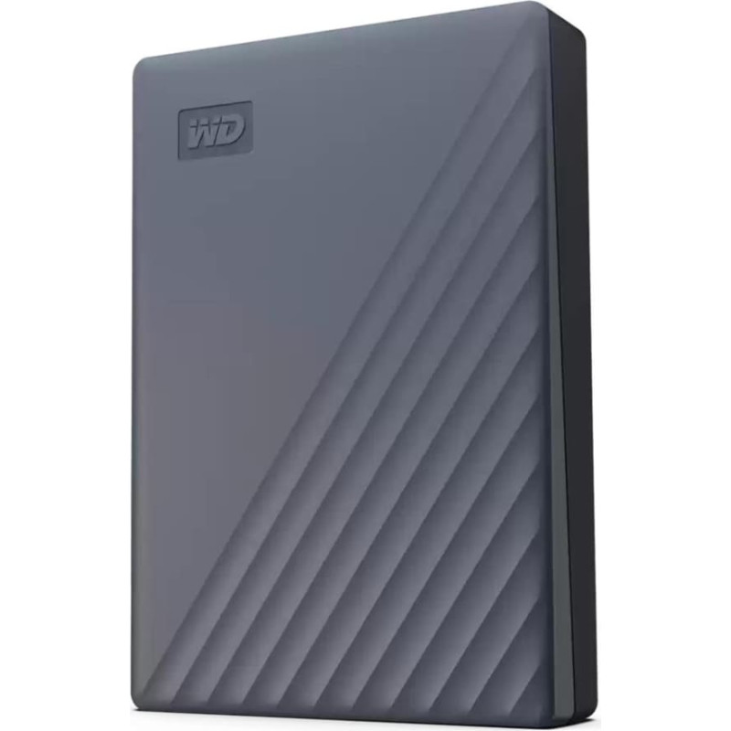 Western Digital External HDD|WESTERN DIGITAL|My Passport|WDBY3J0060BGY-WESN|6TB|USB-C|Colour Grey|WDBY3J0060BGY-WESN