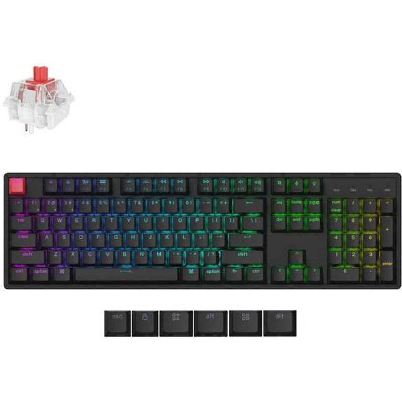 Keychron KEYBOARD WRL K10 RGB/BLACK K10X-J1 KEYCHRON