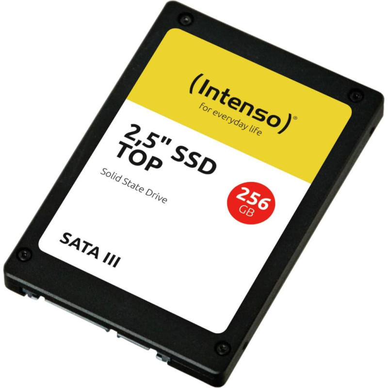 Intenso SSD|INTENSO|256GB|SATA 3.0|SLC|Write speed 500 MBytes/sec|Read speed 520 MBytes/sec|2,5"|3812440
