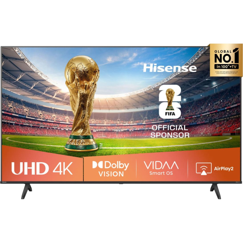 Hisense TV Set|HISENSE|43 "|4K Ultra HD|3840 x 2160 pixels|Flat|16:9|LED|43A6Q