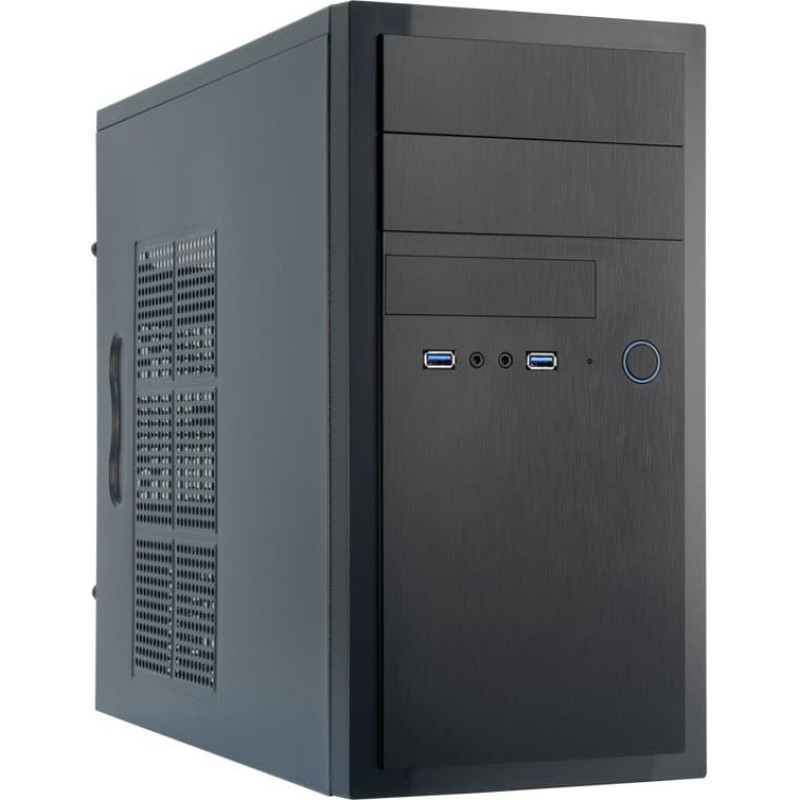 Chieftec Case|CHIEFTEC|MiniTower|MicroATX|Colour Black|HT-01B-OP