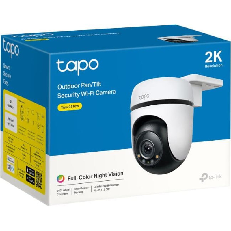 Tp-Link WRL CAMERA 1080P PAN/TILT/TAPO C510W TP-LINK