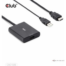 Club3D I/O ADAPTER DP TO USB/HDMI/M/F CAC-1335 CLUB3D
