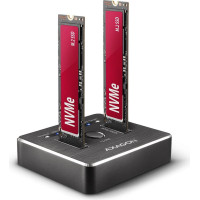 Axagon SSD ACC DOCK STATION USB-C/2XM.2 NVME ADSA-M2C AXAGON