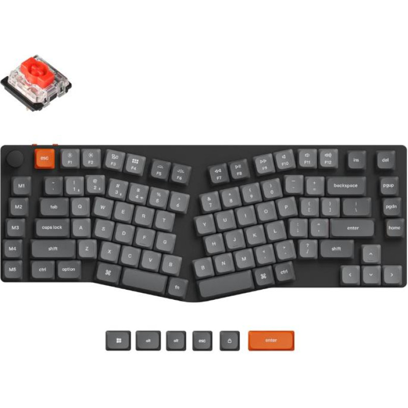 Keychron KEYBOARD WRL K15 MAX/BLACK K15M-A1 KEYCHRON