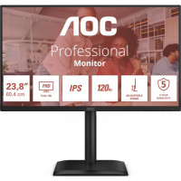 AOC LCD Monitor|AOC| 60.5 cm (23.8")|1920 x 1080 pixels|Full HD|Native aspect ratio 16:9|LED|Flat|24E4U