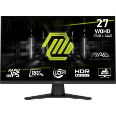 MSI LCD Monitor|MSI|MAG 274QF|27"|Gaming|Matte|Panel IPS|2560x1440|16:9|180Hz|0.5 ms|Colour Black|MAG274QF