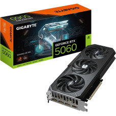 Gigabyte Graphics Card|GIGABYTE|NVIDIA|GeForce RTX 5060|2595 MHz|8 GB|GDDR7|128 bit|PCI Express 5.0|Active|GV-N5060GAMINGOC-8GD