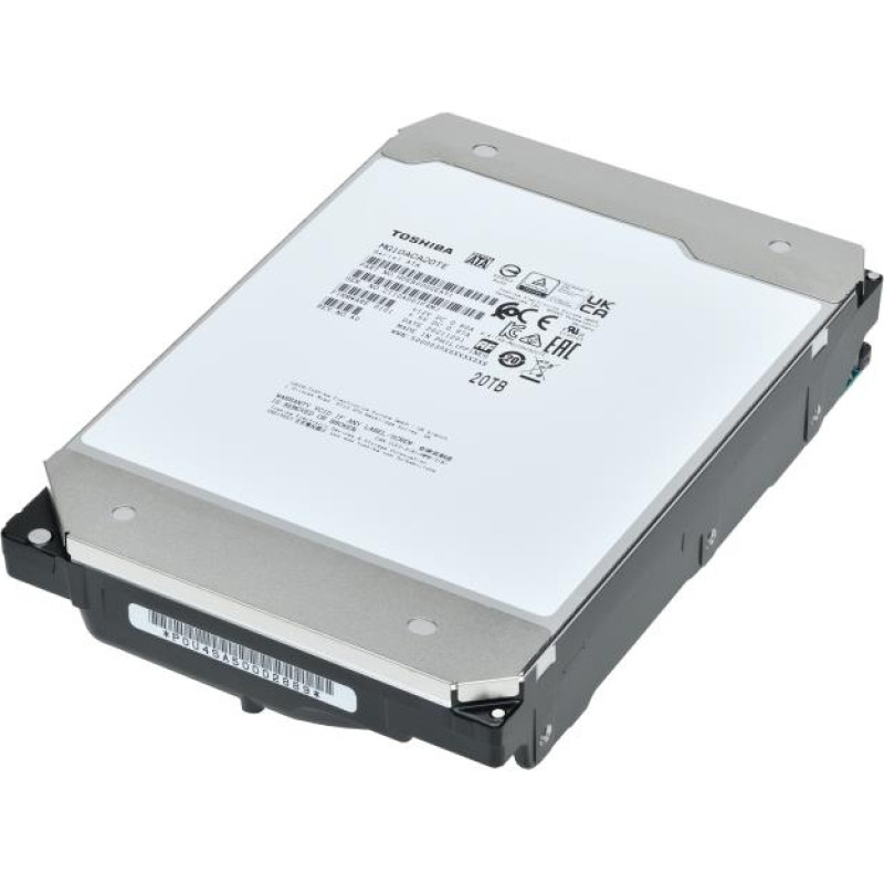 Toshiba HDD|TOSHIBA|Enterprise Capacity 3.5" HDD|20TB|SATA|512 MB|7200 rpm|3,5"|MG10ACA20TE