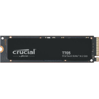 Crucial SSD|CRUCIAL|T705|4TB|M.2|PCIe Gen5|NVMe|Write speed 12600 MBytes/sec|Read speed 14100 MBytes/sec|TBW 2400 TB|CT4000T705SSD3