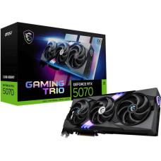 MSI Graphics Card|MSI|NVIDIA GeForce RTX 5070|12 GB|GDDR7|192 bit|PCIE 5.0 16x|Triple slot Fansink|1xHDMI|3xDisplayPort|RTX507012GGAMTRIOOC