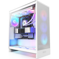 Nzxt Case|NZXT|H7 Flow RGB|MidiTower|ATX|EATX|MicroATX|MiniITX|Colour White|CM-H72FW-R1