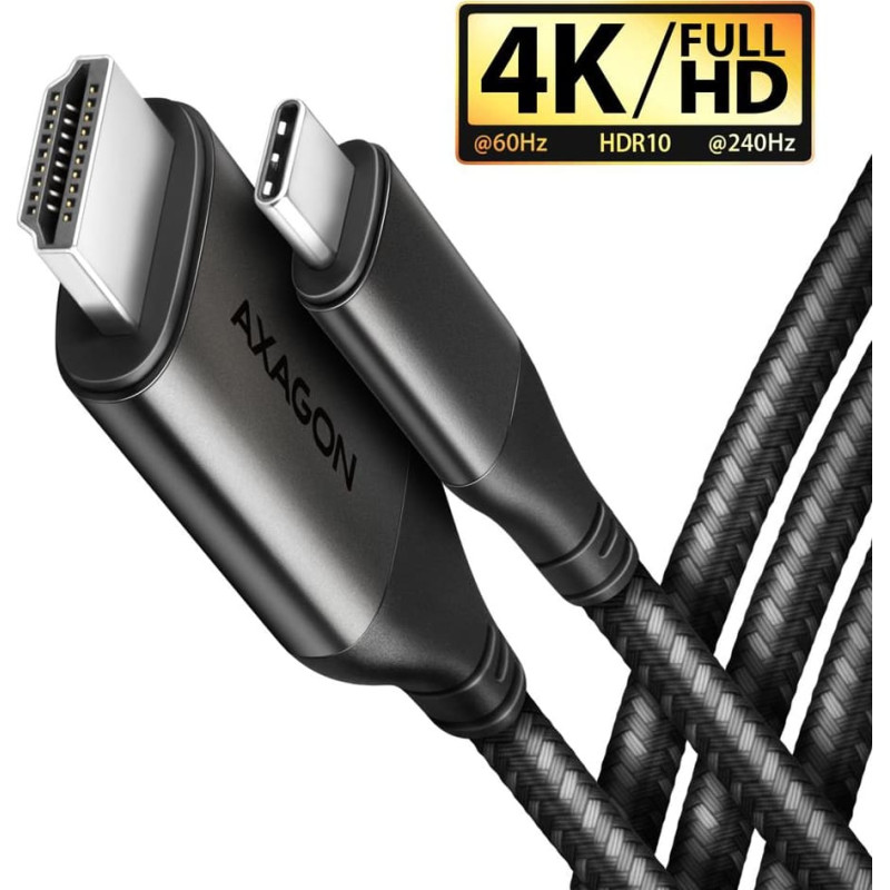 Axagon CABLE USB-C TO HDMI 1.8M/RVC-HI2MC AXAGON
