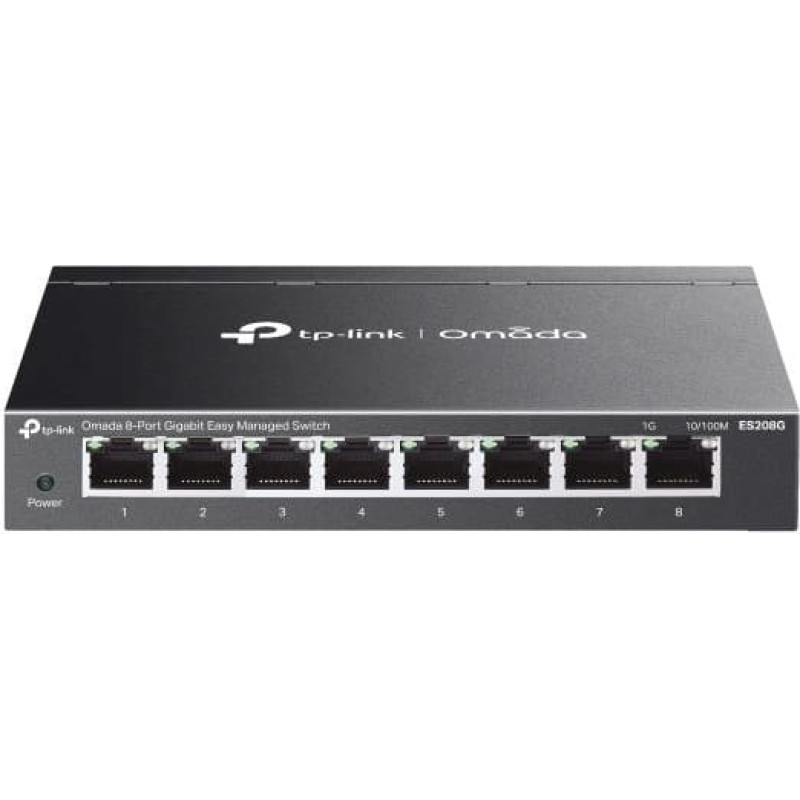 Tp-Link Switch|TP-LINK|Omada|ES208G|Type L2|ES208G