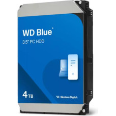 Western Digital HDD|WESTERN DIGITAL|Blue|4TB|128 MB|5400 rpm|3,5"|WD40EZZX