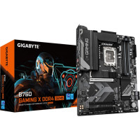 Gigabyte Mainboard|GIGABYTE|Intel B760|LGA 1700|ATX|RAM DDR4-SDRAM|4xSlots|3xNumber of M.2 (M) slots|B760GAMINGXD4GEN5