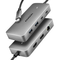 Axagon I/O HUB USB-C 3P HDMI DP/0.15M HMC-CUB83X2 AXAGON