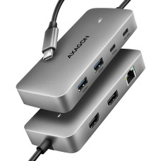 Axagon I/O HUB USB-C 3P HDMI DP/0.15M HMC-CUB83X2 AXAGON