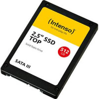 Intenso SSD|INTENSO|512GB|SATA 3.0|SLC|Write speed 500 MBytes/sec|Read speed 520 MBytes/sec|2,5"|3812450