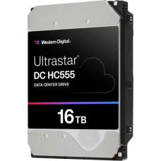 Western Digital HDD|WESTERN DIGITAL|Serial ATA III|3.5 "|Buffer 512 MB|7200 RPM| 16 TB|Western Digital Ultrastar DC HC555|Ultrastar DC HC555|0B48722