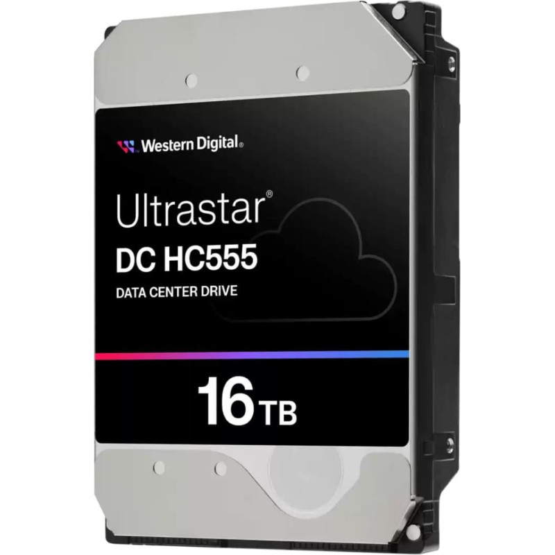 Western Digital HDD|WESTERN DIGITAL|Serial ATA III|3.5 "|Buffer 512 MB|7200 RPM| 16 TB|Western Digital Ultrastar DC HC555|Ultrastar DC HC555|0B48722
