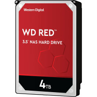Western Digital HDD|WESTERN DIGITAL|Red|4TB|SATA 3.0|256 MB|5400 rpm|3,5"|WD40EFAX