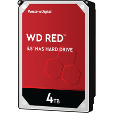 Western Digital HDD|WESTERN DIGITAL|Red|4TB|SATA 3.0|256 MB|5400 rpm|3,5"|WD40EFAX