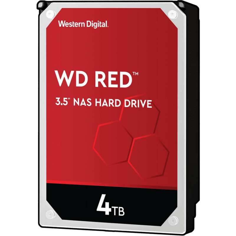 Western Digital HDD|WESTERN DIGITAL|Red|4TB|SATA 3.0|256 MB|5400 rpm|3,5"|WD40EFAX
