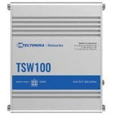 Teltonika Switch|TELTONIKA|TSW100|5xRJ45|PoE+ ports 4|120 Watts|TSW100