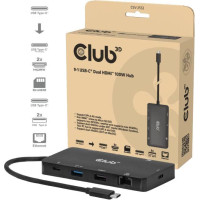 Club3D I/O HUB 9IN1 USB-C/100W CSV-2552 CLUB3D