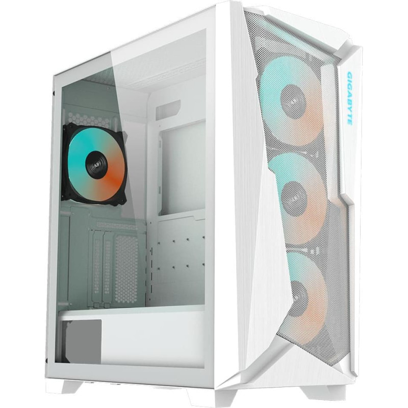 Gigabyte Case|GIGABYTE|C301GW V2|MidiTower|Case product features Transparent panel|Not included|ATX|EATX|MicroATX|MiniITX|Colour White|C301GWV2