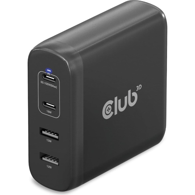 Club3D MOBILE TRAVEL CHARGER USB-C/100W CAC-1912EU CLUB3D