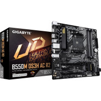 Gigabyte Mainboard|GIGABYTE|AMD B550|SAM4|Micro-ATX|Memory DDR4|Memory slots 4|B550MDS3HACR2