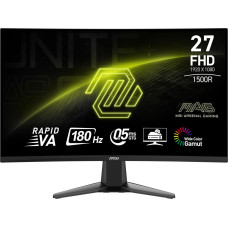 MSI LCD Monitor|MSI|MAG 27C6F|27"|Gaming/Curved|Panel VA|1920x1080|16:9|180Hz|0.5 ms|MAG27C6F