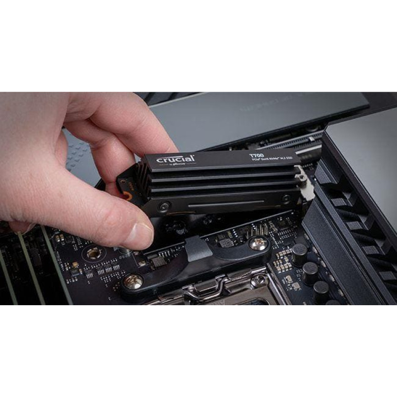 Crucial SSD|CRUCIAL|T700|1TB|M.2|PCIe Gen5|NVMe|TLC|Write speed 9500 MBytes/sec|Read speed 11700 MBytes/sec|TBW 600 TB|CT1000T700SSD5