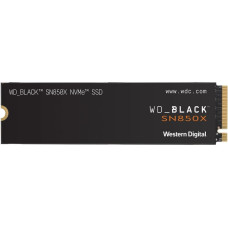 Western Digital SSD|WESTERN DIGITAL|Black SN850X|2TB|M.2|PCIE|NVMe|Write speed 6600 MBytes/sec|Read speed 7300 MBytes/sec|2.38mm|TBW 1200 TB|WDS200T2X0E