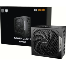 Be Quiet Power Supply|BE QUIET|POWER ZONE 2|1000 Watts|Peak Power 1070 Watts|Efficiency 80 PLUS PLATINIUM|MTBF 100000 hours|BP008EU