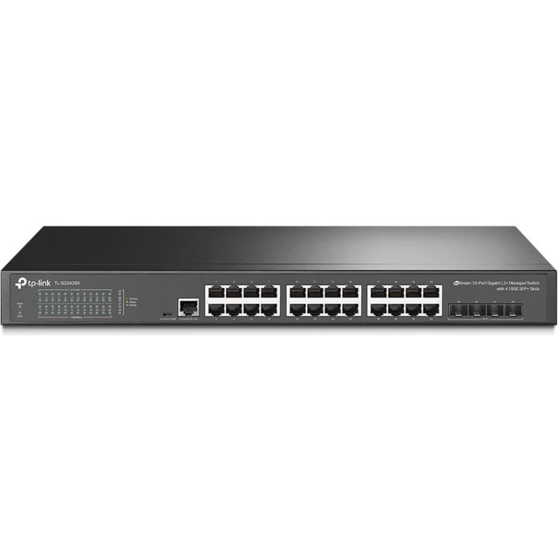 Tp-Link Switch|TP-LINK|Omada|TL-SG3428X|Type L2+|Rack|4xSFP+|1xConsole|TL-SG3428X