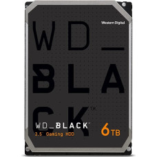 Western Digital HDD|WESTERN DIGITAL|Black|6TB|SATA|128 MB|7200 rpm|3,5"|WD6004FZWX