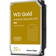 Western Digital HDD|WESTERN DIGITAL|Gold|22TB|SATA|512 MB|7200 rpm|3,5"|WD221KRYZ
