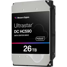 Western Digital Ultrastar HDD|WESTERN DIGITAL ULTRASTAR|Ultrastar DC HC590|WUH722626ALE6L4 0F65672|26TB|SATA 3.0|512 MB|7200 rpm|3,5"|0F65672