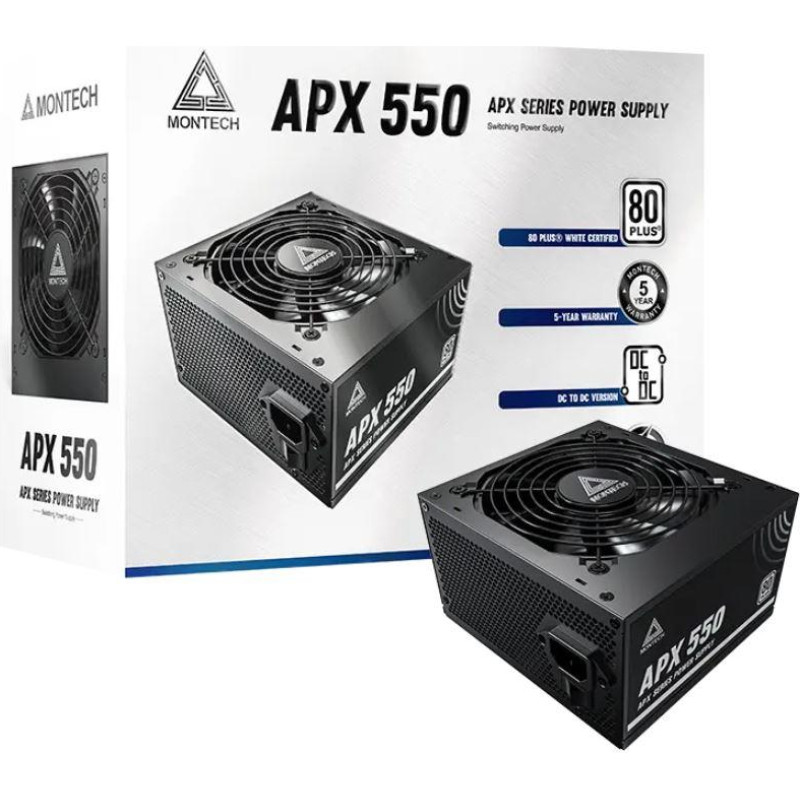 Montech CASE PSU ATX 550W/APX550 MONTECH