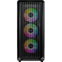 Montech Case|MONTECH|X5|MidiTower|Case product features Transparent panel|Not included|Colour Black|X5(B)