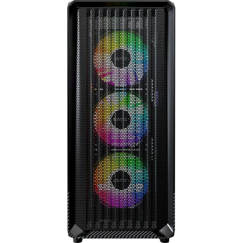 Montech Case|MONTECH|X5|MidiTower|Case product features Transparent panel|Not included|Colour Black|X5(B)