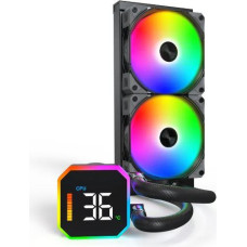 Montech CPU COOLER MULTI SOCKET BLACK/HYPERFLOW DIGITAL 240 MONTECH