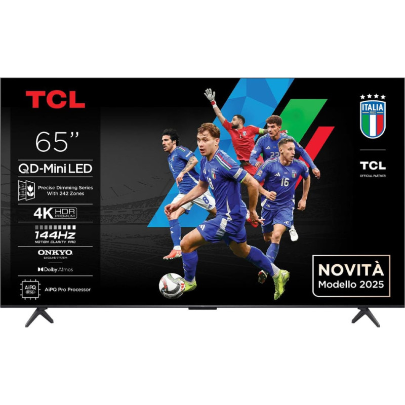 TCL TV Set|TCL|65 "|4K Ultra HD|3840 x 2160 pixels|Flat|16:9|QD-Mini LED|65Q6C