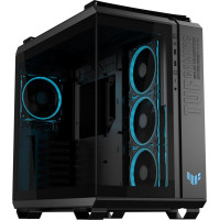 Asus Case|ASUS|TUF Gaming GT502 Horizon|MidiTower|Case product features Transparent panel|Not included|ATX|MicroATX|MiniITX|Colour Black|TUFGAMINGGT502HORIZON