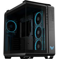 Asus Case|ASUS|TUF Gaming GT502 Horizon|MidiTower|Case product features Transparent panel|Not included|ATX|MicroATX|MiniITX|Colour Black|TUFGAMINGGT502HORIZON